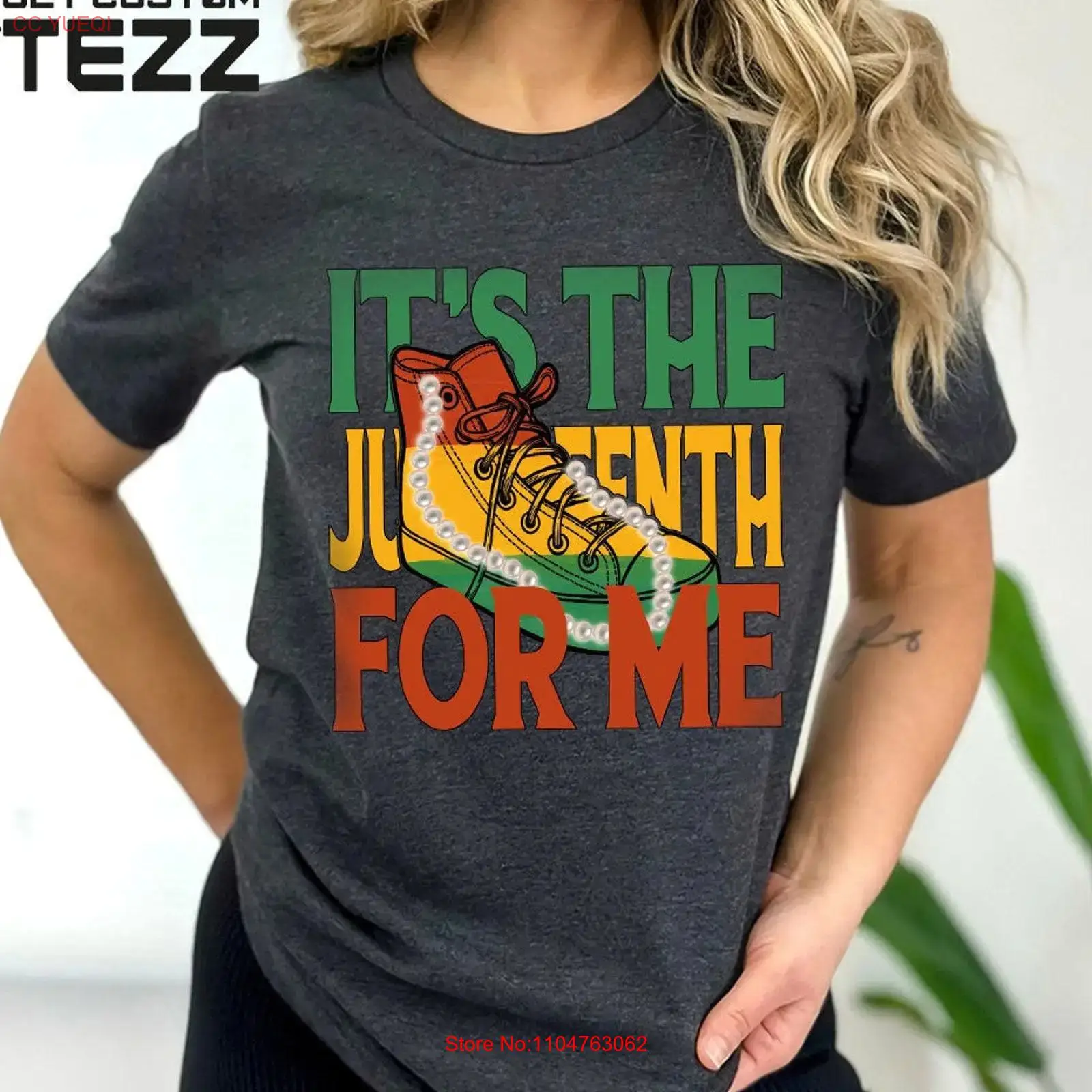 Kaos Juneteenth Kaos Bulan Sej - Men'S Fashion History ulasan dan harga