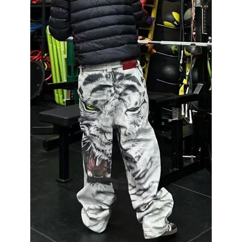 Celana Jeans Pria Harajuku Ame - Men'S Fashion With Baggy Jeans ulasan dan harga