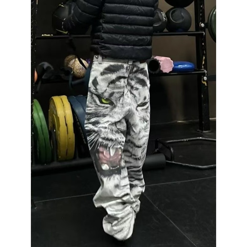 Celana Jeans Pria Harajuku Ame - Men'S Fashion With Baggy Jeans ulasan dan harga