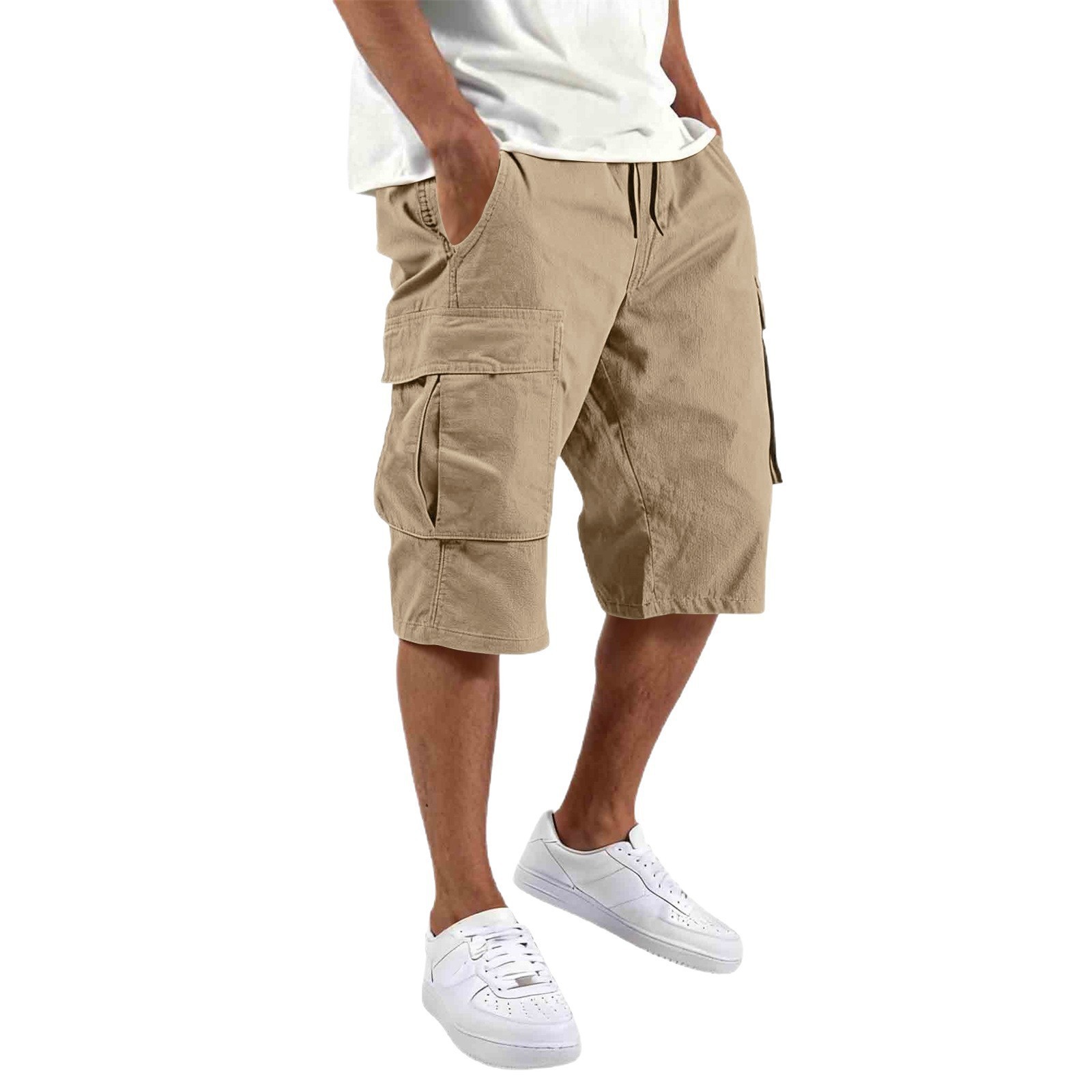 Celana Pendek Pria Musim Panas - Mens Fashion Cargo Pants ulasan dan harga