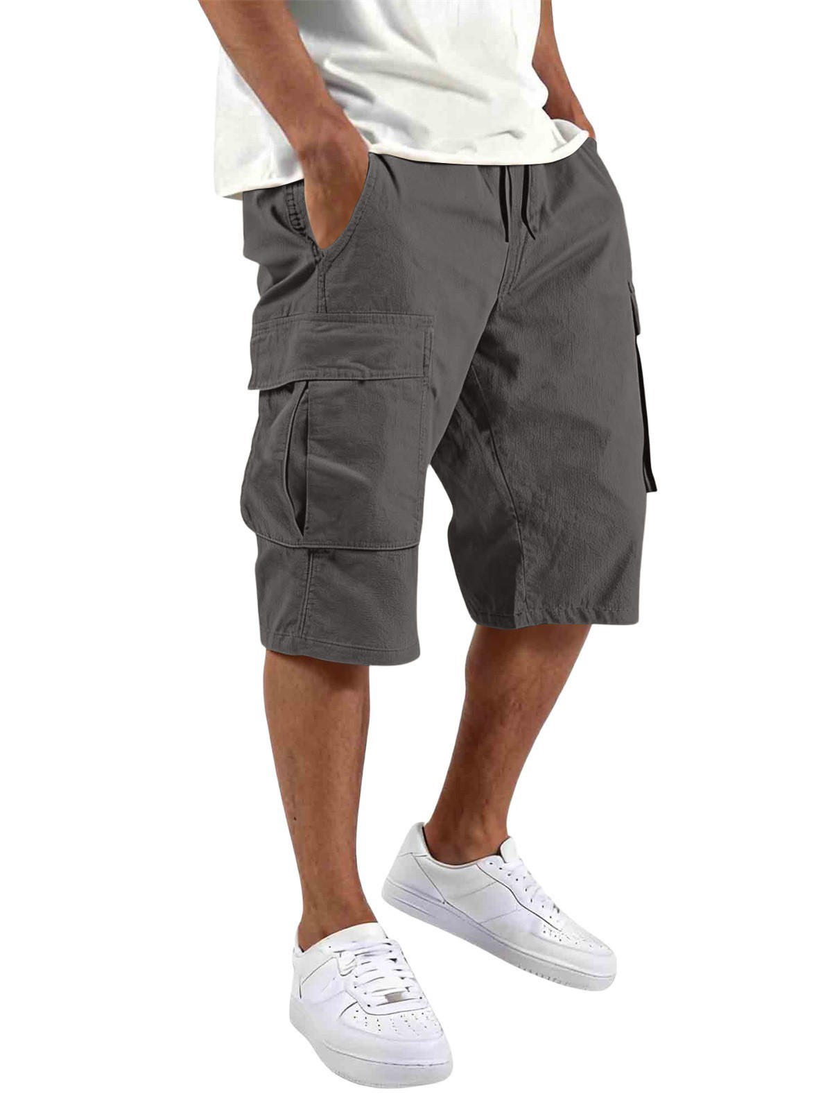 Celana Pendek Pria Musim Panas - Mens Fashion Cargo Pants ulasan dan harga