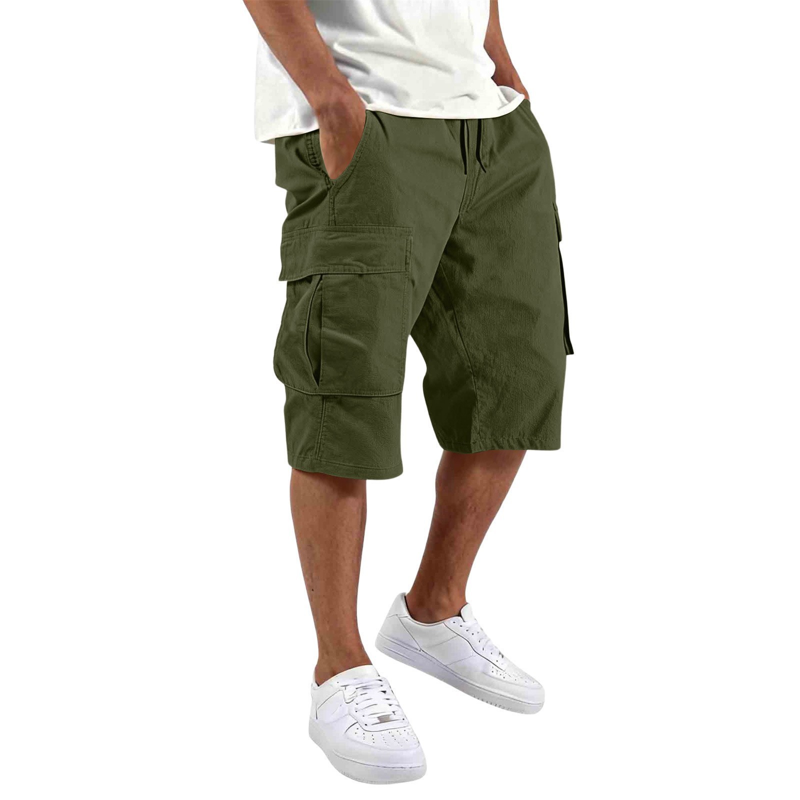 Celana Pendek Pria Musim Panas - Mens Fashion Cargo Pants ulasan dan harga