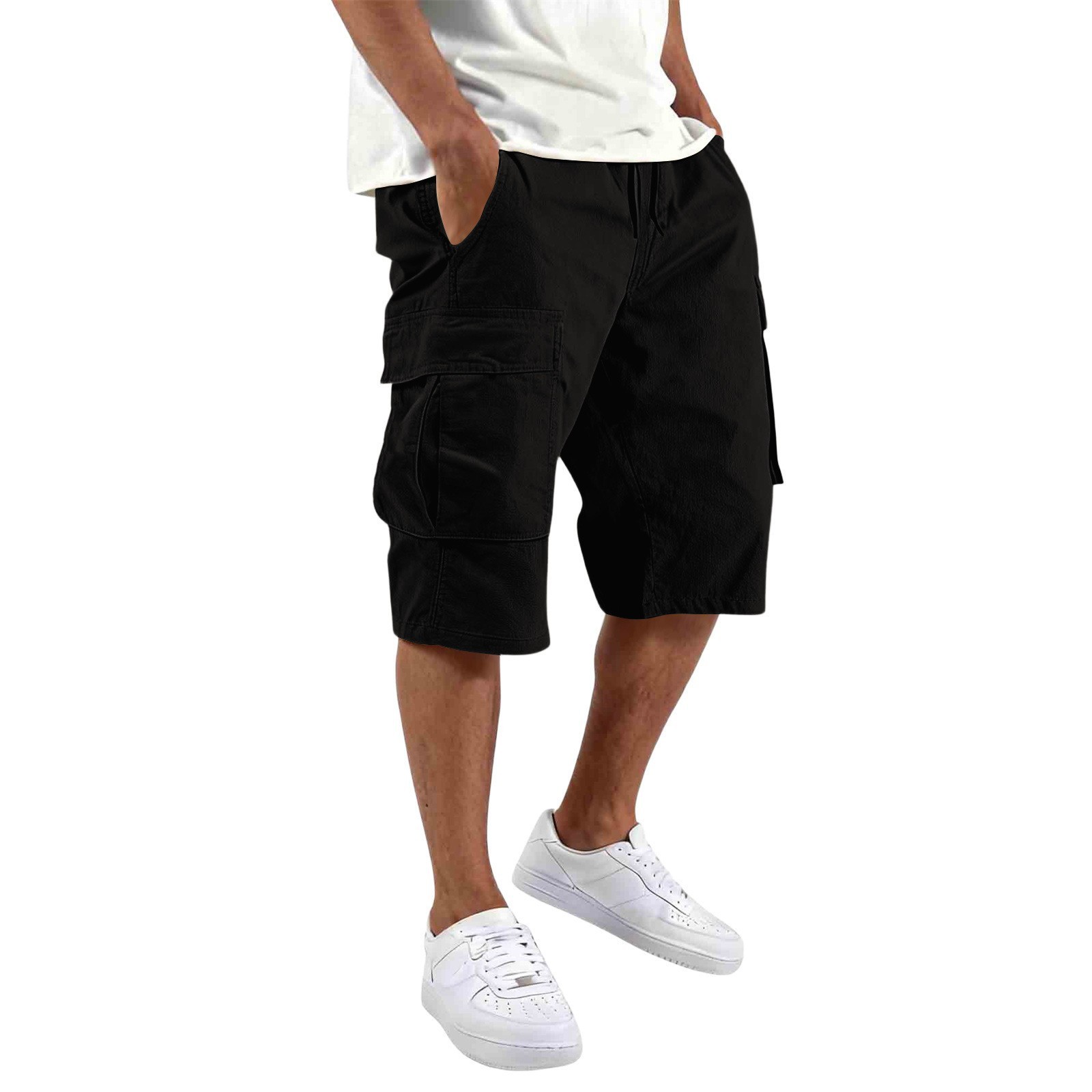 Celana Pendek Pria Musim Panas - Mens Fashion Cargo Pants ulasan dan harga