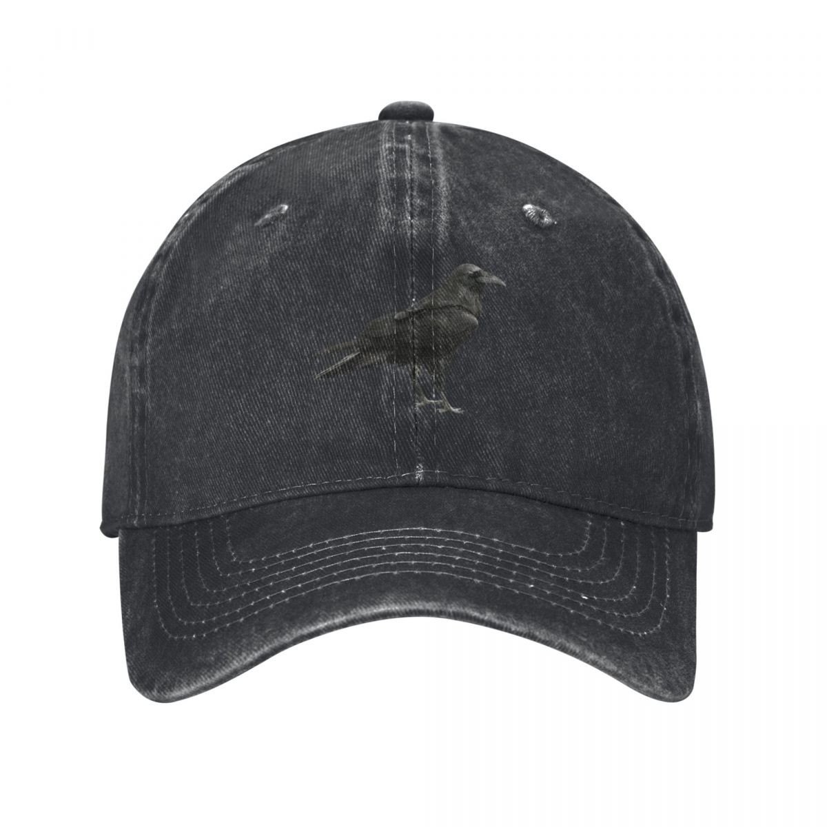 Topi Bisbol Siluet Gagak Hitam - Men'S Fashion Outlets ulasan dan harga