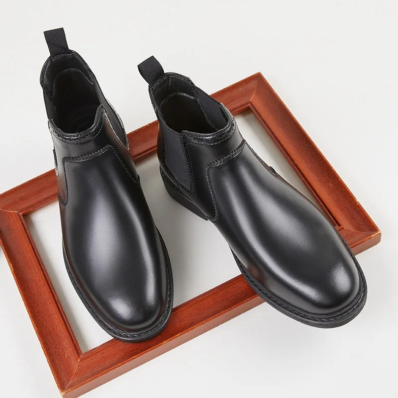 Sepatu Oxford Kulit Pria Vinta - Men Fashion Vintage ulasan dan harga