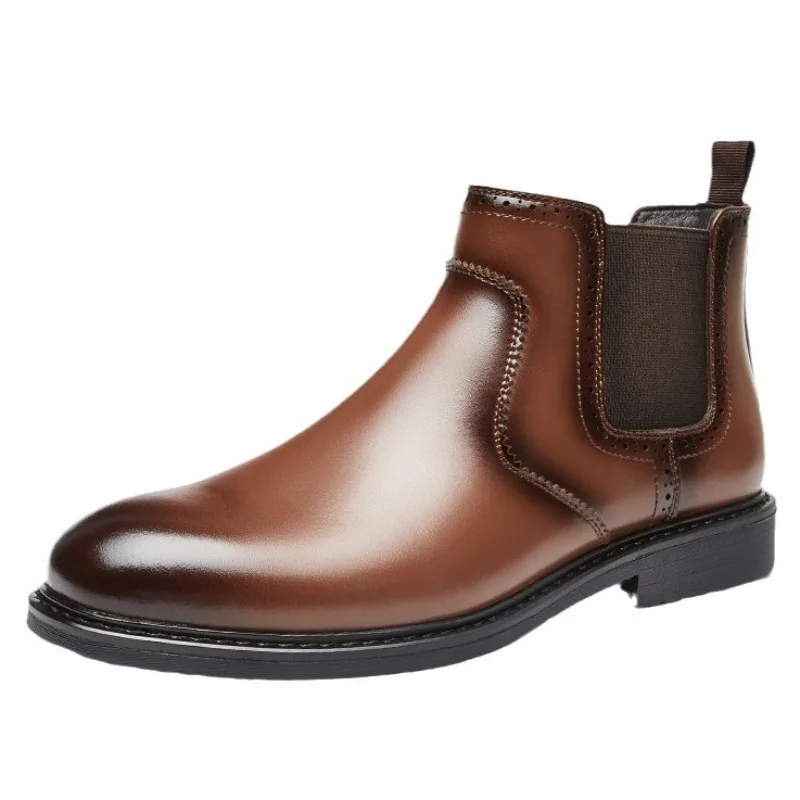 Sepatu Oxford Kulit Pria Vinta - Men Fashion Vintage ulasan dan harga