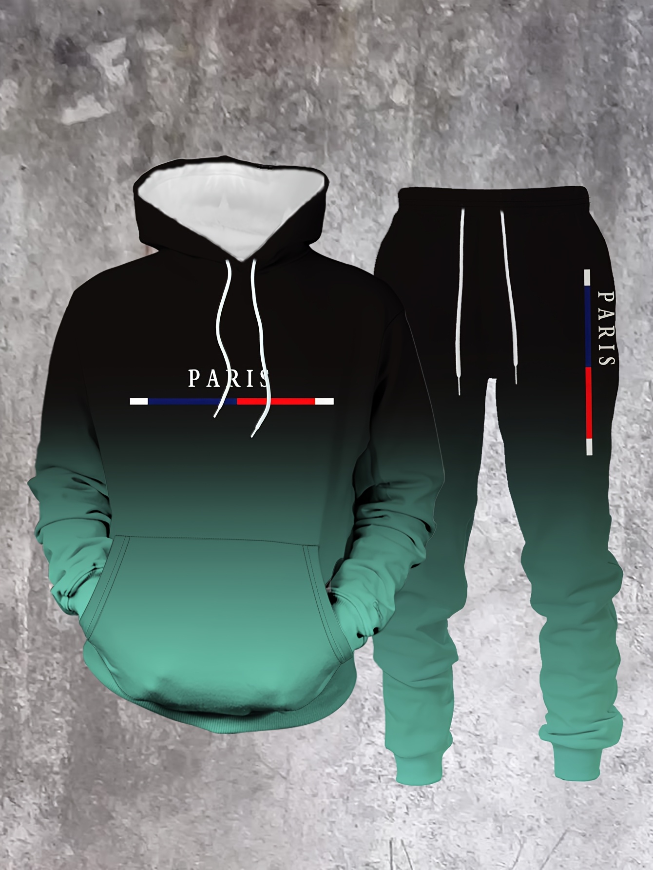 Setelan Olahraga Pria Warna Gr - Paris Fashion Men ulasan dan harga