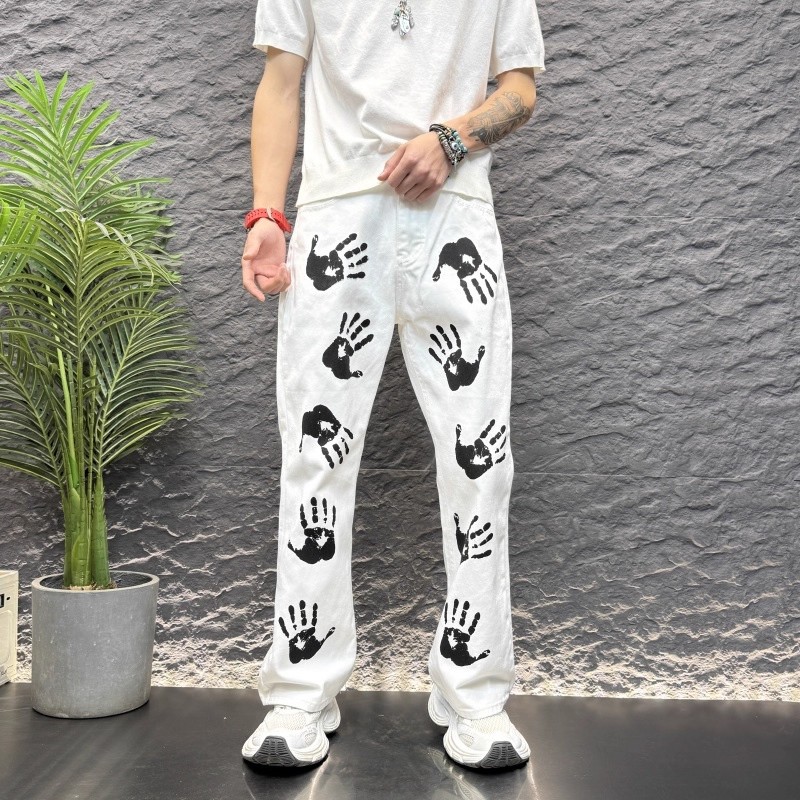 Y2K Techwear Celana Denim Ceta - Men'S Fashion With Baggy Jeans ulasan dan harga