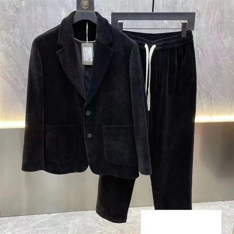 Setelan Jas Pria Musim Semi Gu - Mens Fashion Suits ulasan dan harga