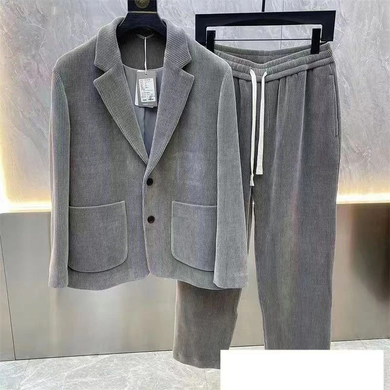 Setelan Jas Pria Musim Semi Gu - Mens Fashion Suits ulasan dan harga