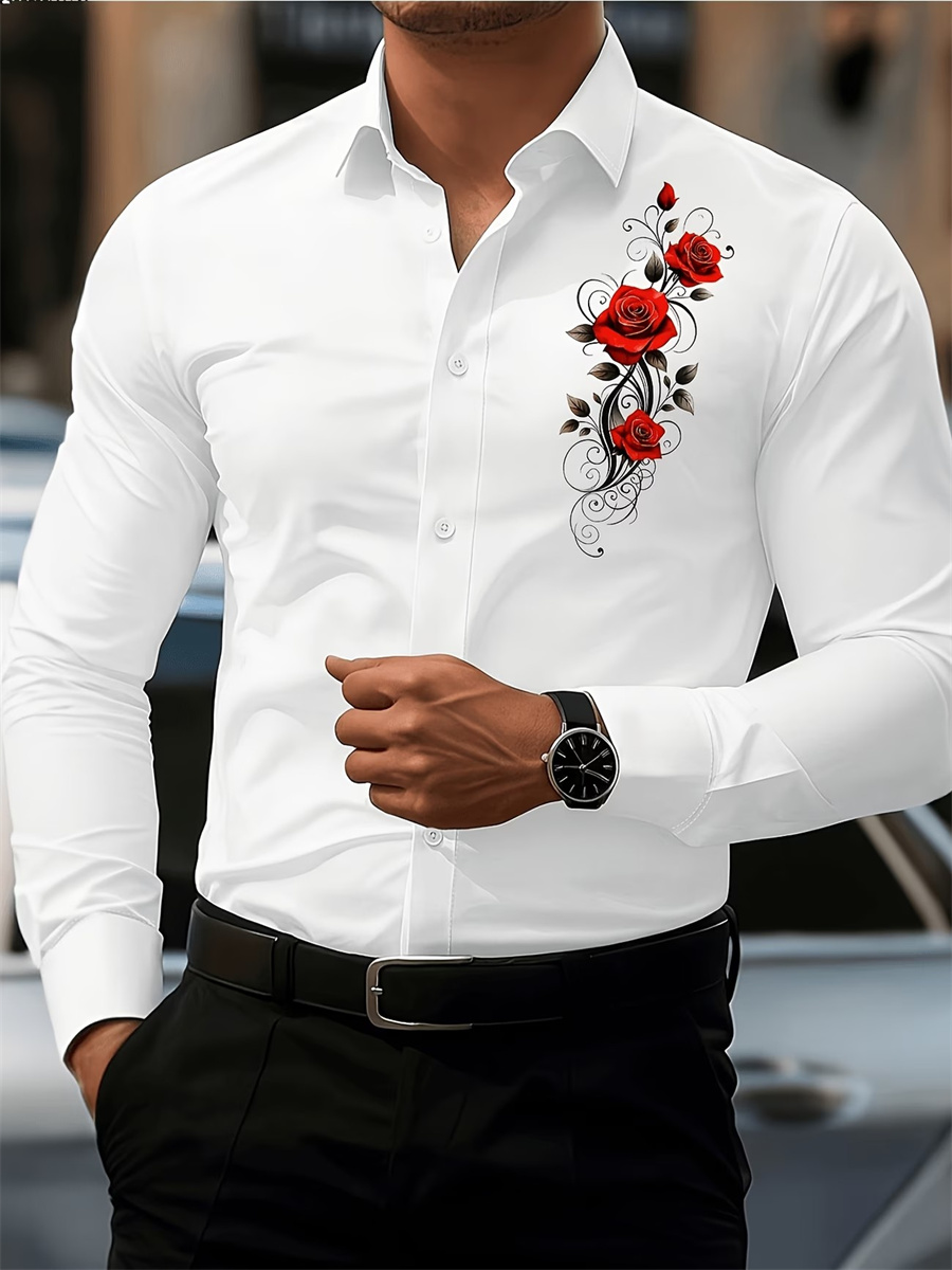 Kemeja Pria Lengan Panjang Mot - Mens Fashion Wear ulasan dan harga