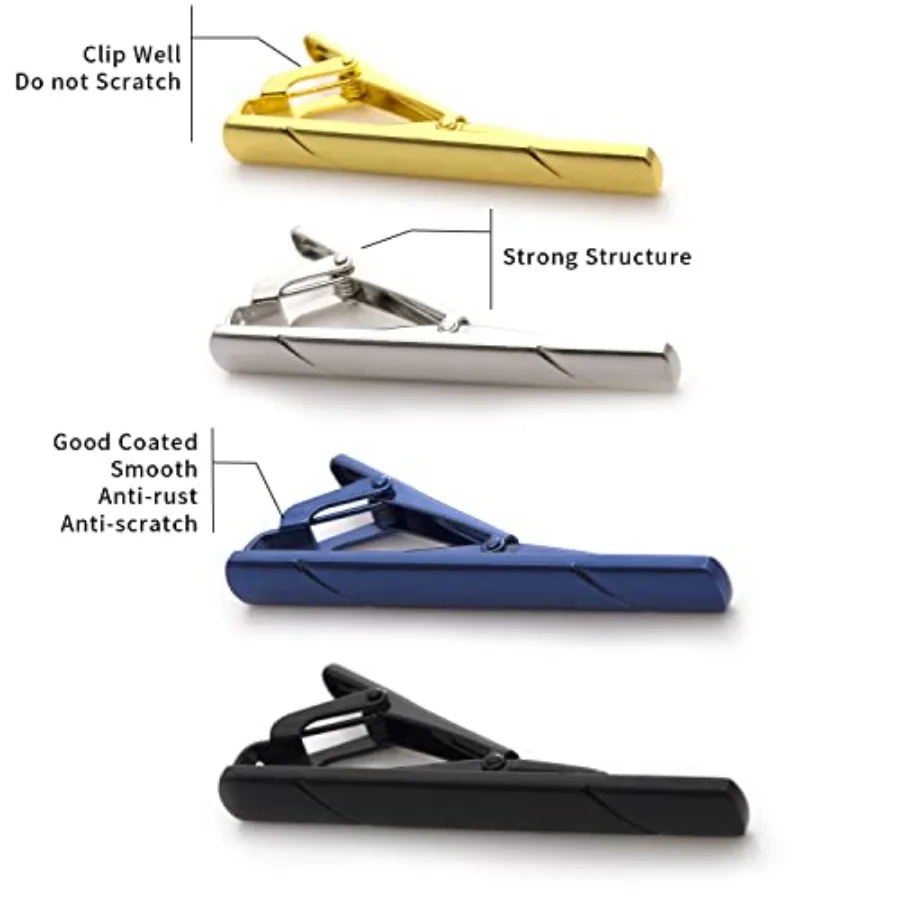 4 Buah Klip Dasi untuk Pria de - Men'S Fashion Accessories ulasan dan harga