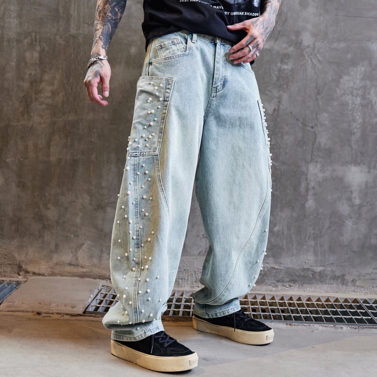 Celana Jeans Baggy Pria Street - Men'S Fashion With Baggy Jeans ulasan dan harga
