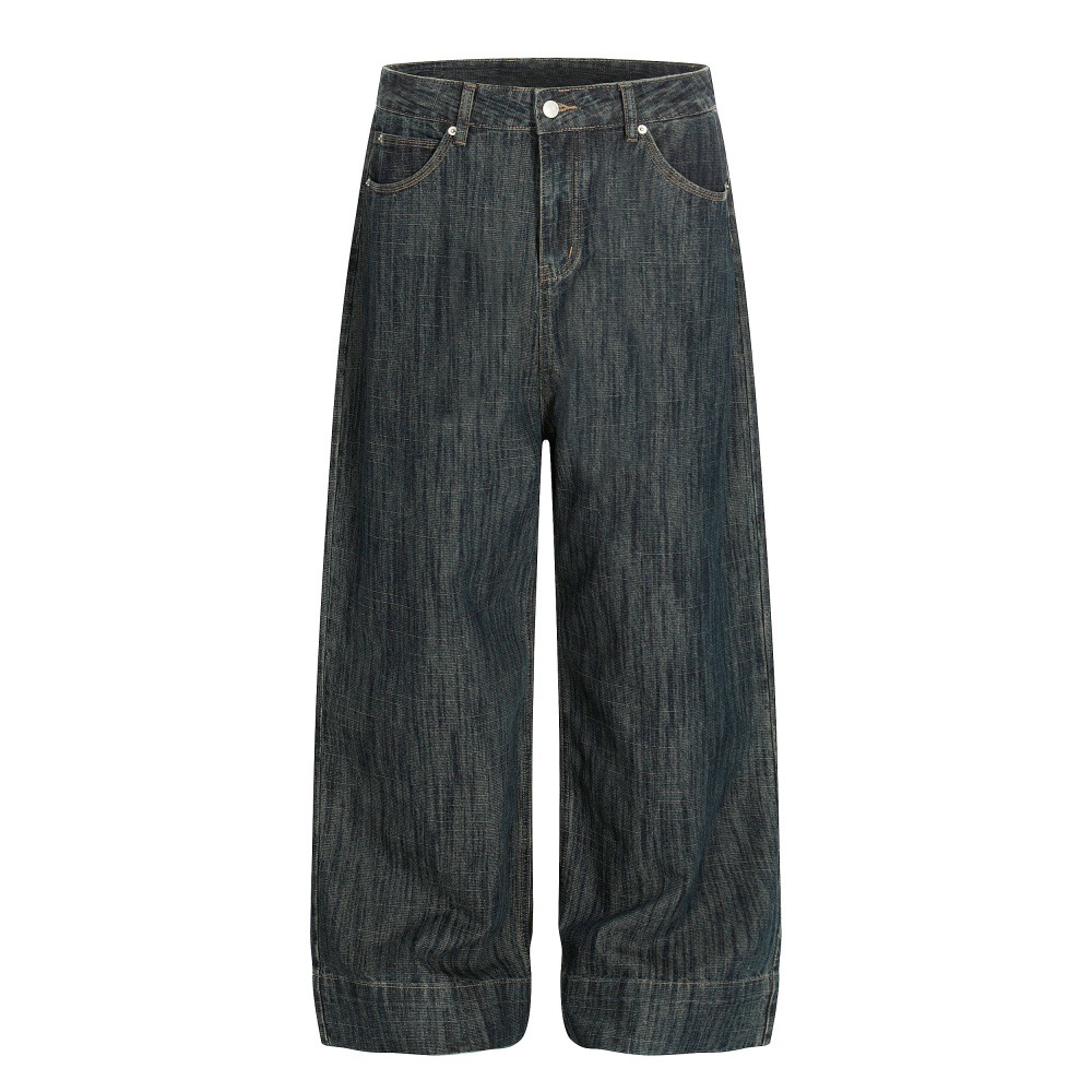 Celana Jeans Lurus Kasual Retr - Men'S Fashion With Baggy Jeans ulasan dan harga