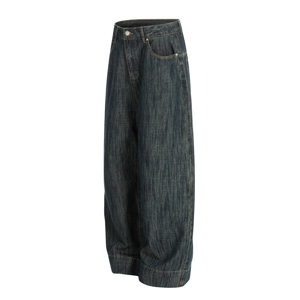 Celana Jeans Lurus Kasual Retr - Men'S Fashion With Baggy Jeans ulasan dan harga
