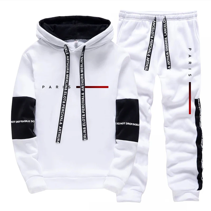 Set Hoodie dan Celana Olahraga - Paris Fashion Men ulasan dan harga