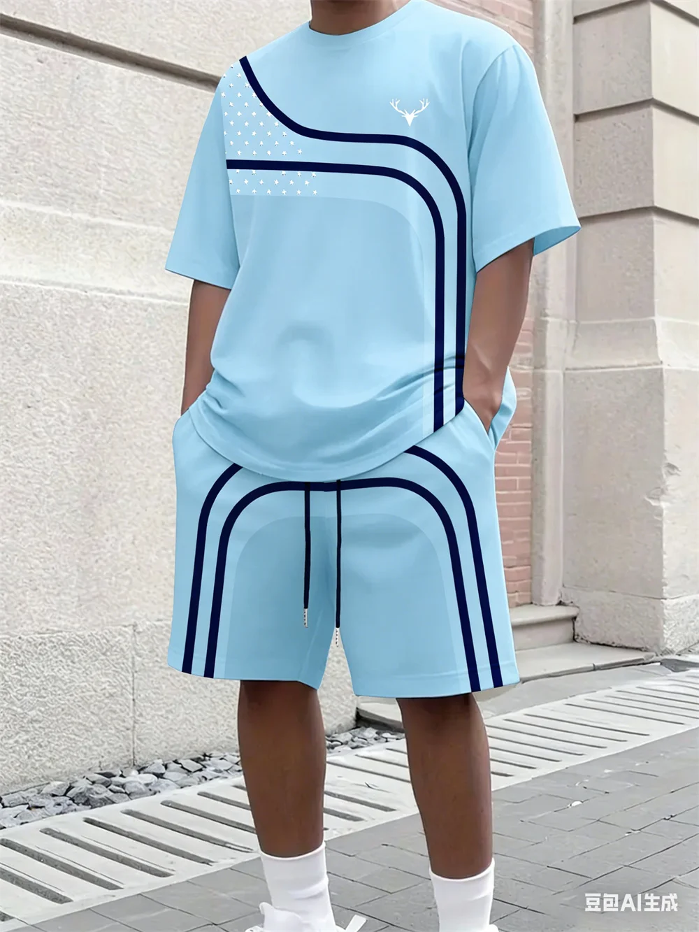 Setelan Kaos dan Celana Pendek - Men'S Fashion Clothing ulasan dan harga