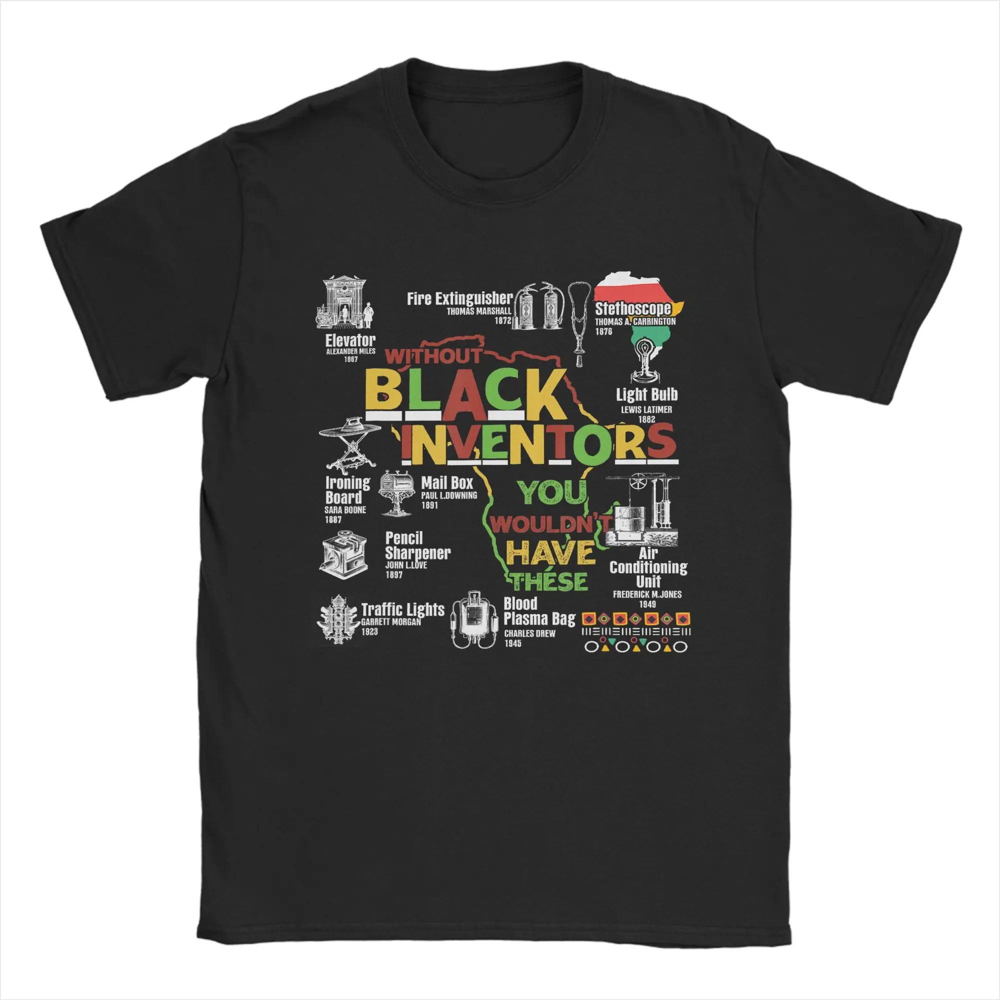 Kaus Katun 100 Afrika Amerika  - Men'S Fashion History ulasan dan harga