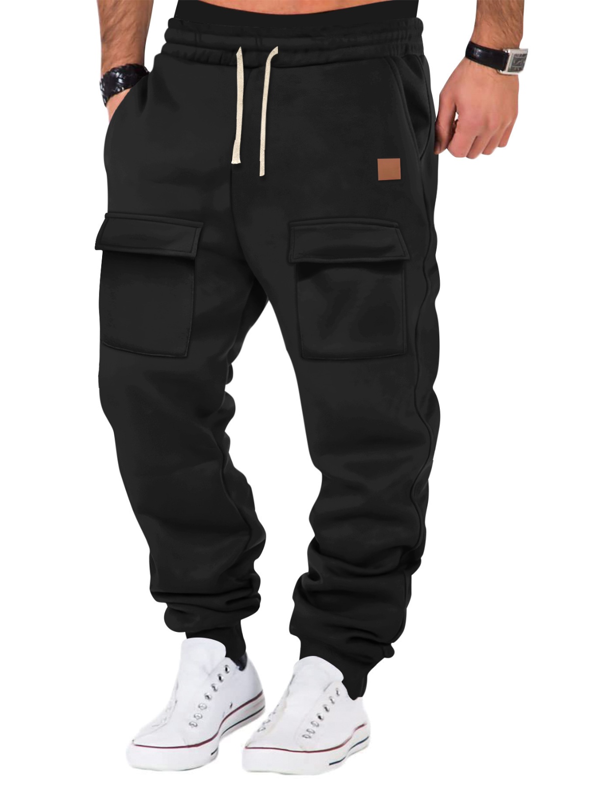 Celana kasual pria baru untuk  - Mens Fashion Cargo Pants ulasan dan harga