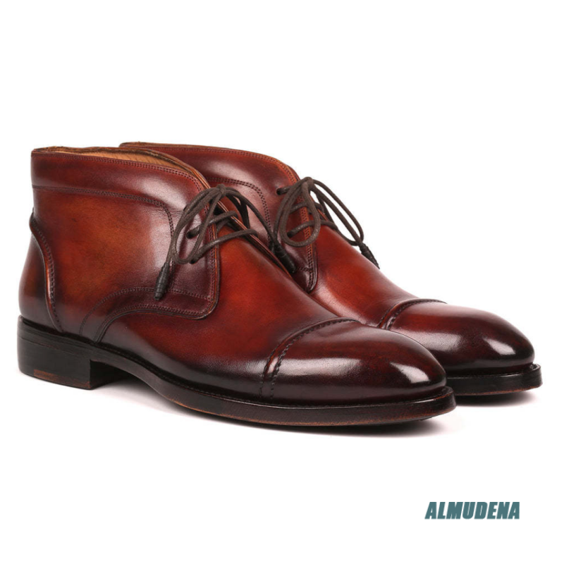 Sepatu Chukka Kulit Poles Grad - Men'S Fashion Formal ulasan dan harga