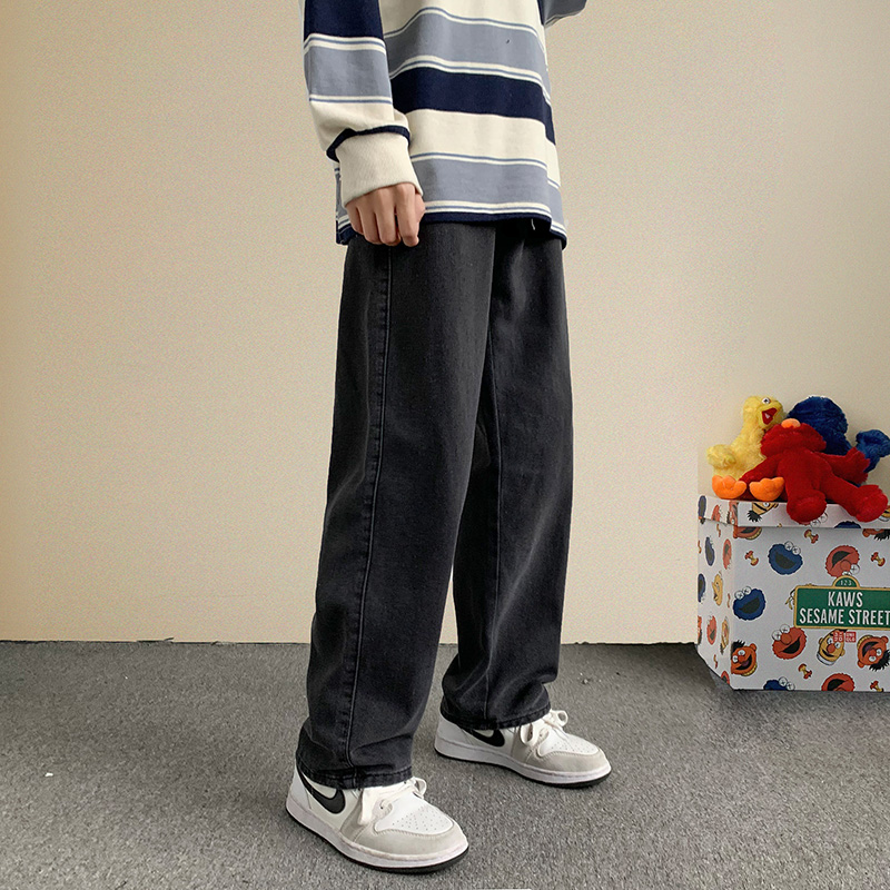 Streetwear celana Jeans hitam  - Men'S Fashion With Baggy Jeans ulasan dan harga