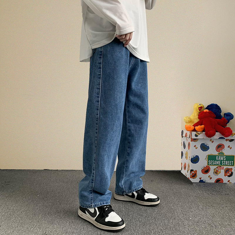 Streetwear celana Jeans hitam  - Men'S Fashion With Baggy Jeans ulasan dan harga