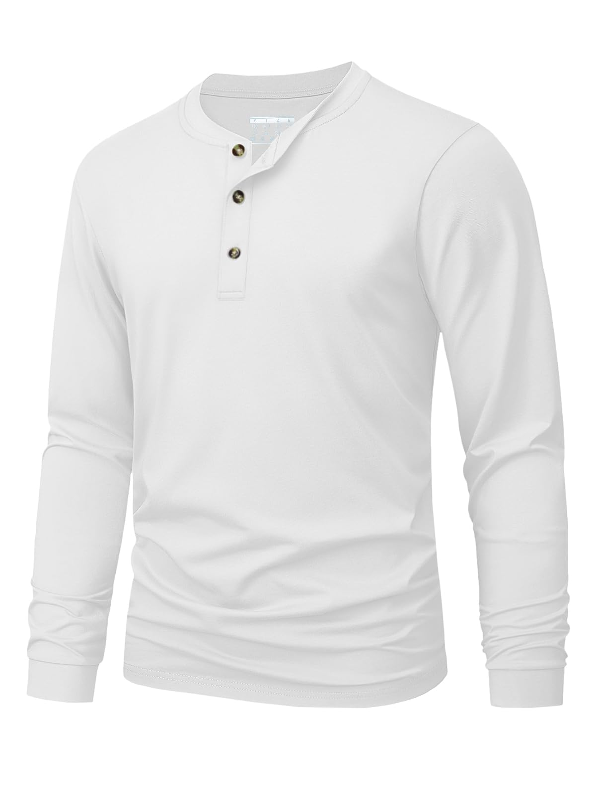 Kaos Henley Pria Polos Warna S - Men'S Fashion Clothing ulasan dan harga