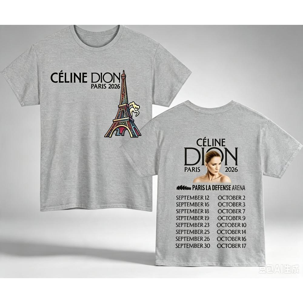 Kaos Pria Cetak Tanggal Tur Me - Paris Fashion Men ulasan dan harga
