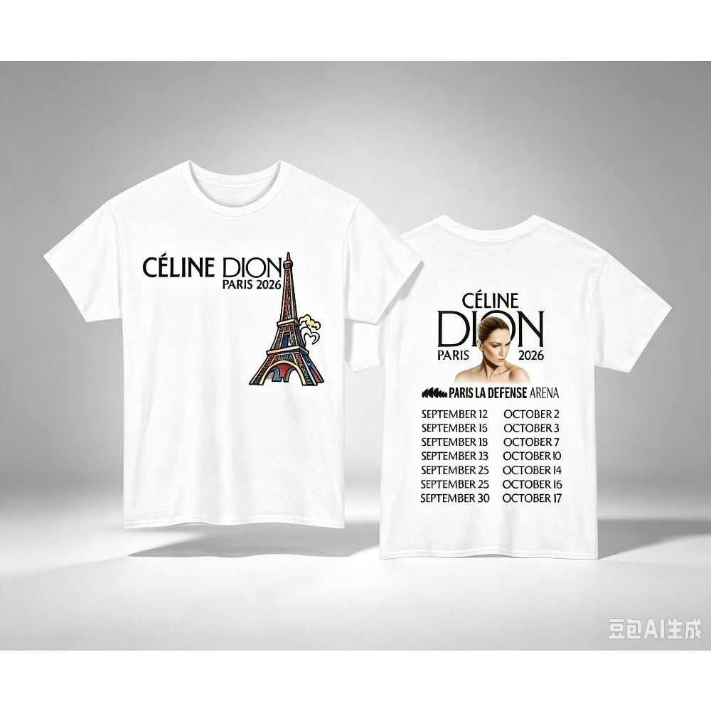 Kaos Pria Cetak Tanggal Tur Me - Paris Fashion Men ulasan dan harga