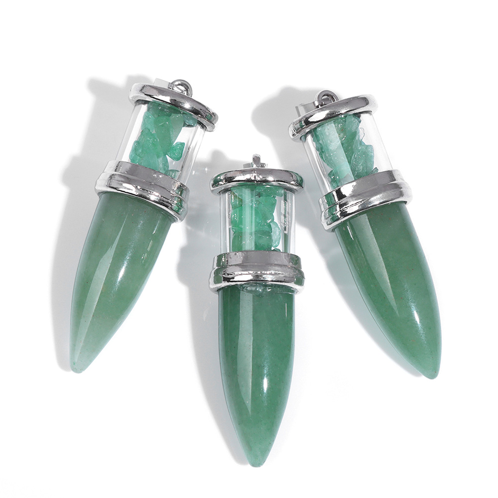 1 buah liontin batu bentuk pel - Men'S Fashion Necklaces ulasan dan harga