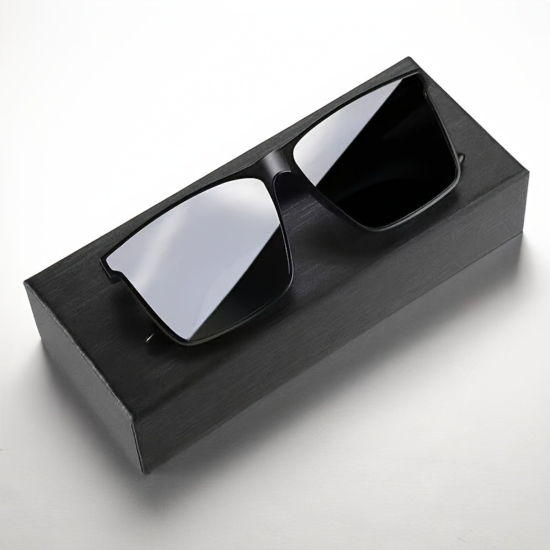 Kacamata Fashion Kotak Hitam S - Men Fashion Photography ulasan dan harga