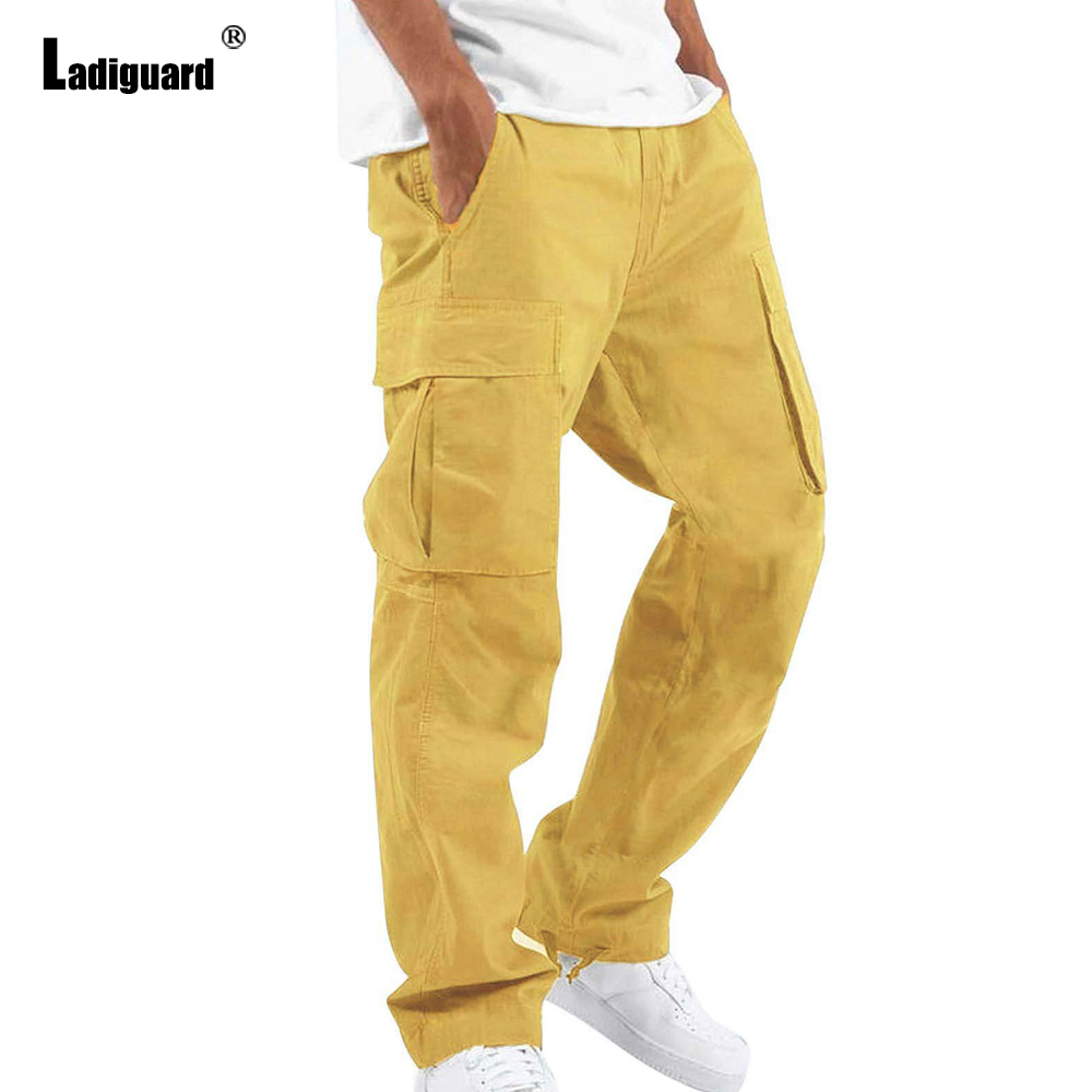 Celana Panjang Multi Saku Pria - Mens Fashion Cargo Pants ulasan dan harga