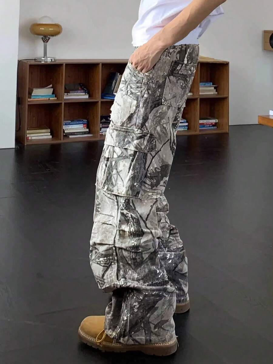 Celana Kargo Fashion Pria Deng - Mens Fashion Cargo Pants ulasan dan harga