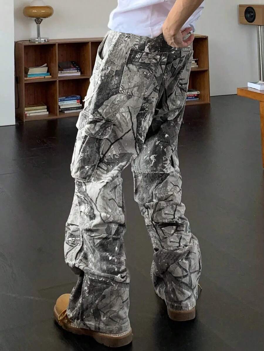 Celana Kargo Fashion Pria Deng - Mens Fashion Cargo Pants ulasan dan harga