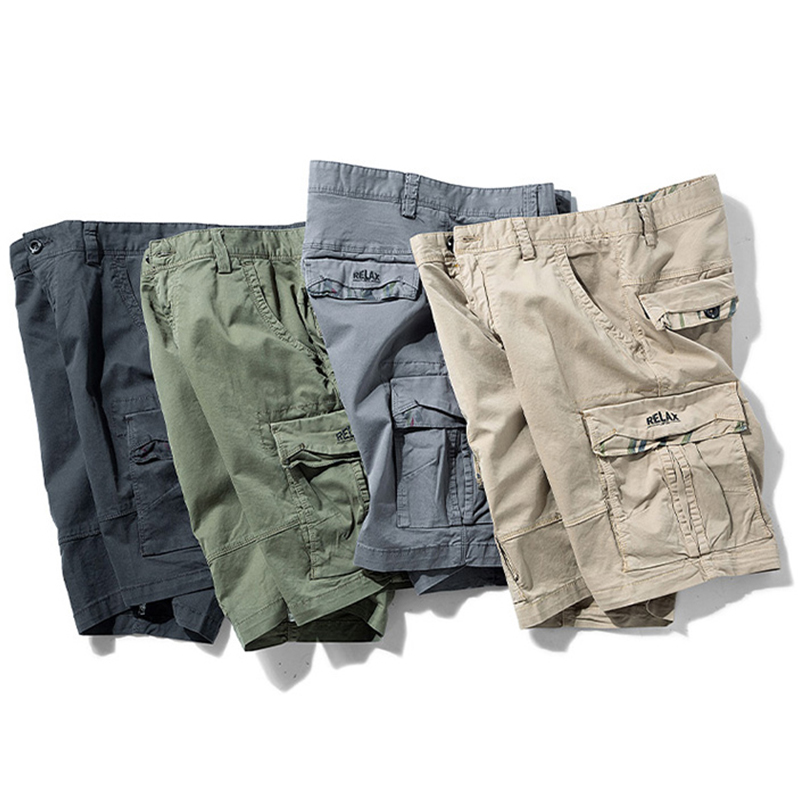Celana Pendek Kargo Katun Mult - Mens Fashion Cargo Pants ulasan dan harga
