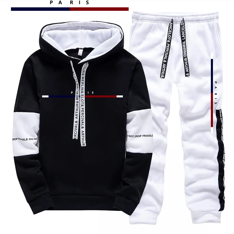 Setelan Pria Motif Cetak Paris - Paris Fashion Men ulasan dan harga