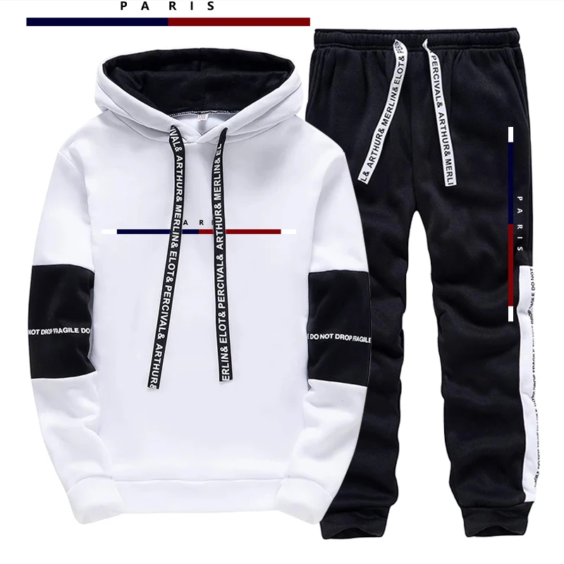 Setelan Pria Motif Cetak Paris - Paris Fashion Men ulasan dan harga