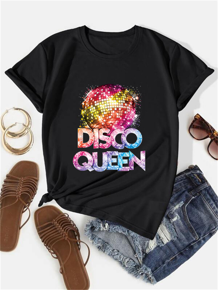 Kaos Wanita Kerah Bulat, Gaya  - Men'S Fashion 70S ulasan dan harga