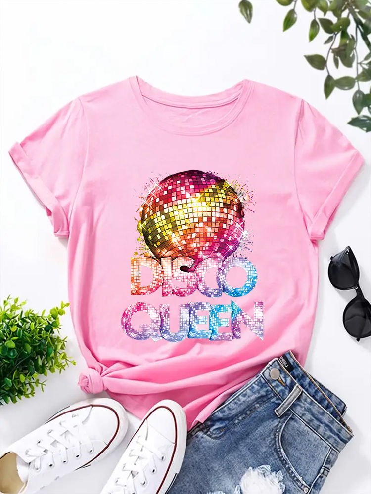 Kaos Wanita Kerah Bulat, Gaya  - Men'S Fashion 70S ulasan dan harga